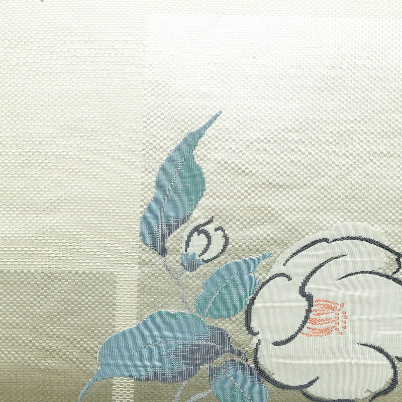 袋帯 大内つづれ 六通柄 フォーマル用 正絹 花柄 帯 卒業式 白_画像2
