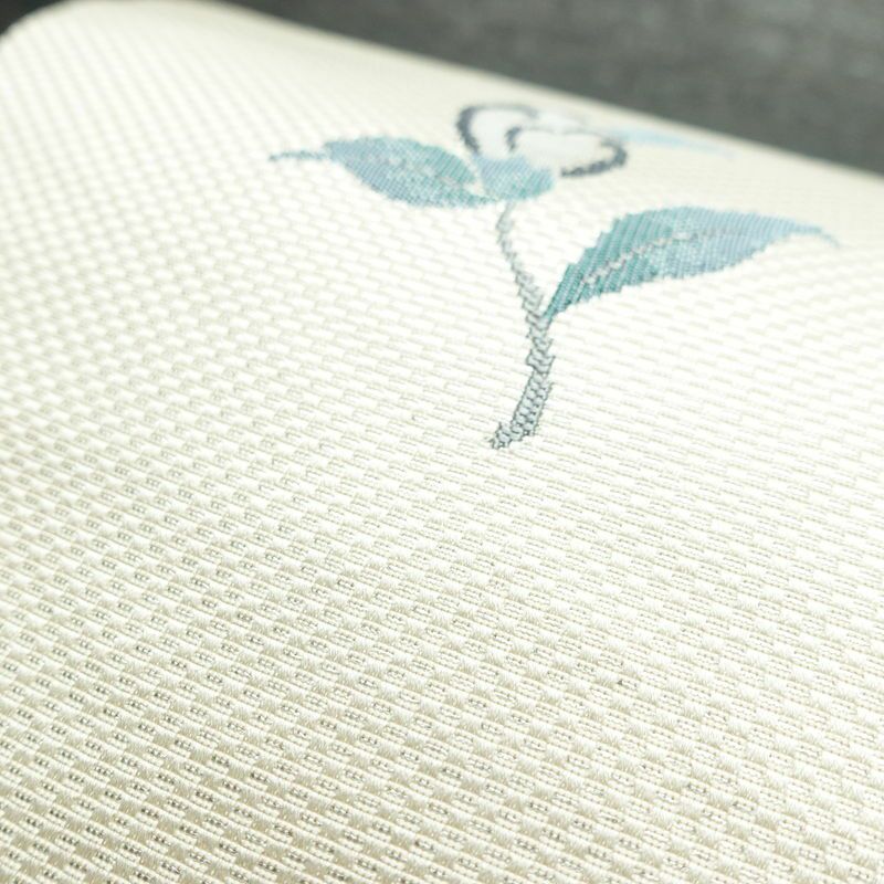 袋帯 大内つづれ 六通柄 フォーマル用 正絹 花柄 帯 卒業式 白_画像6