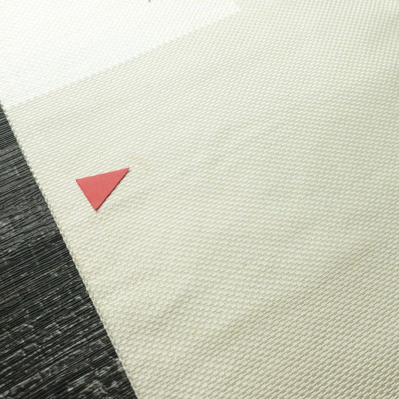 袋帯 大内つづれ 六通柄 フォーマル用 正絹 花柄 帯 卒業式 白_画像12