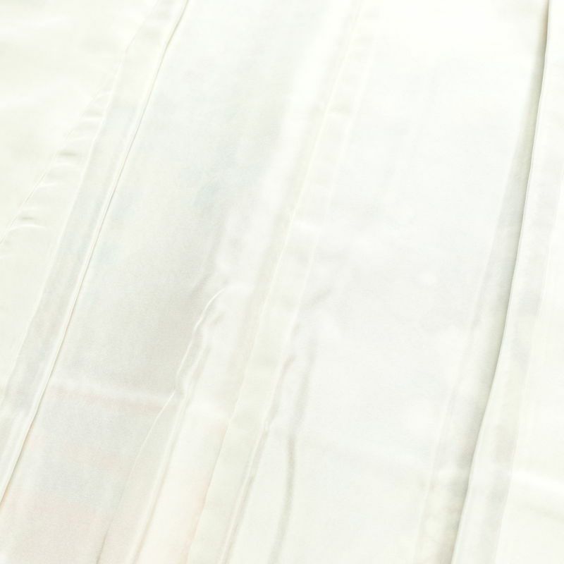 小紋 良品 京都清水 地主神社 落款入り 縮緬 正絹 古典柄 袷仕立て 身丈155cm 裄丈62cm 箔 着物 赤・朱_画像19