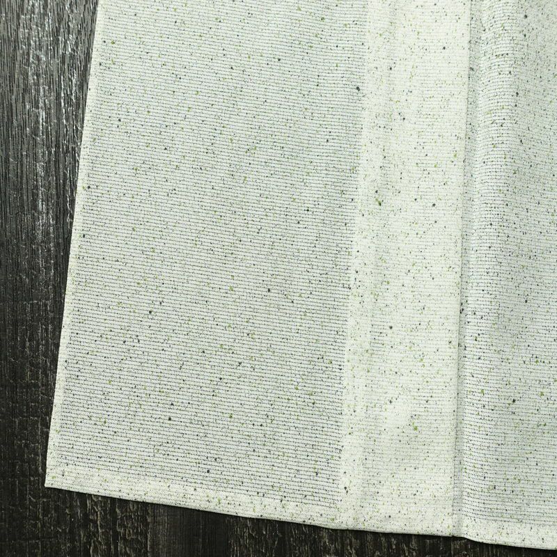 盛夏 付下 しつけ糸付き 正絹 花柄 単衣仕立て 身丈162cm 裄丈67cm 箔 フォーマル 着物 グレー_画像12