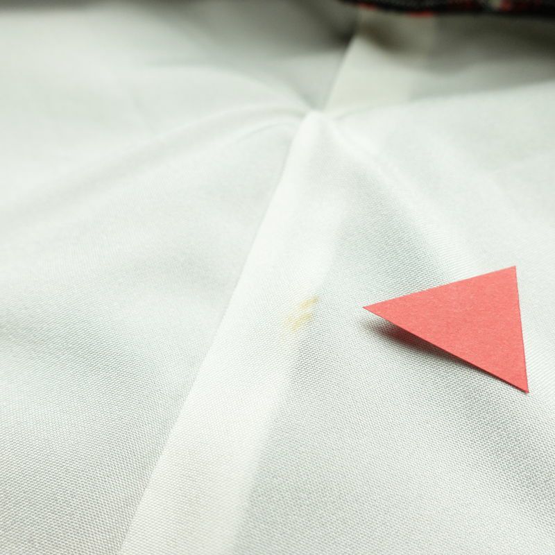 紬 しつけ糸付き 正絹 縞柄・線柄 袷仕立て 身丈166cm 裄丈66.5cm 着物 黒_画像20