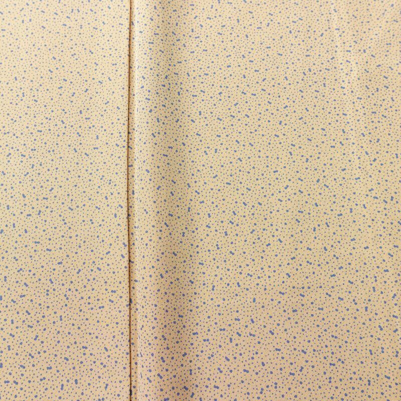 小紋 良品 しつけ糸付き 総柄 正絹 その他の柄 袷仕立て 身丈154.5cm 裄丈63.5cm 柄八掛 着物 ベージュ_画像6