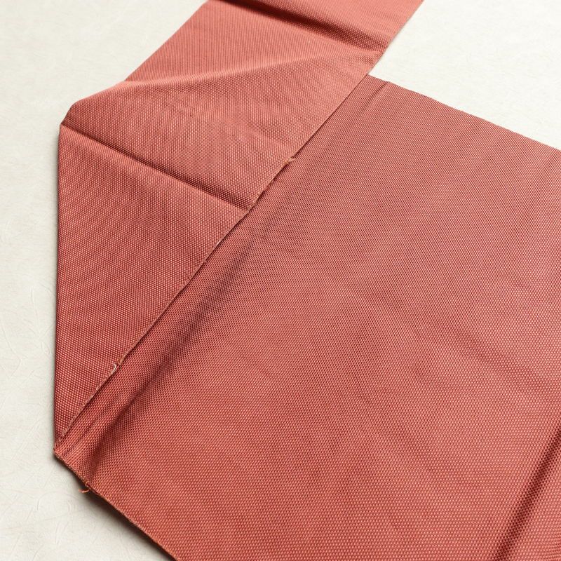 名古屋帯 太鼓柄 正絹 花柄 名古屋仕立て くすみピンク 帯 ピンク_画像19