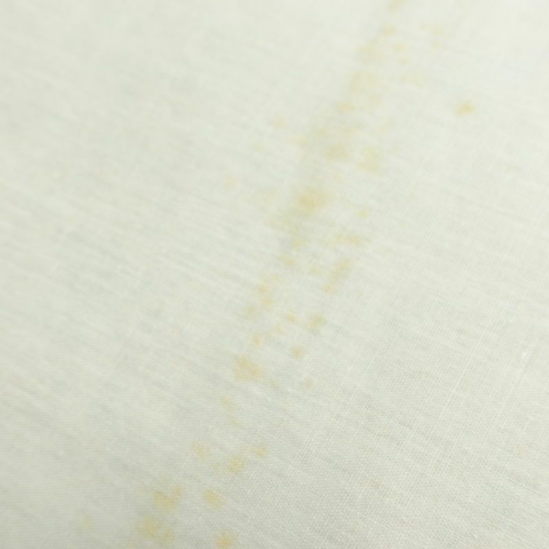 名古屋帯 全通柄 正絹 幾何学柄・抽象柄 通し仕立て 帯 橙_画像19