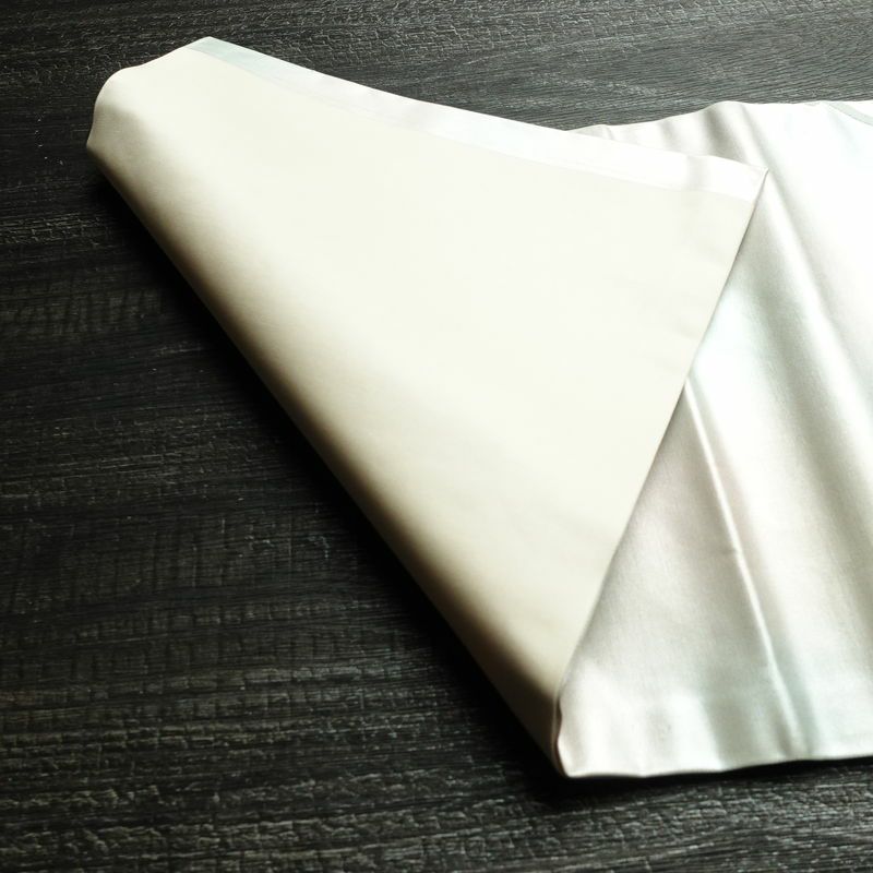 名古屋帯 太鼓柄 良品 正絹 花柄 名古屋仕立て 箔 銀糸 帯 薄ピンク 金・銀_画像10