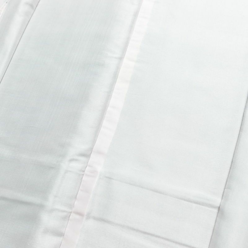 紬 しつけ糸付き 正絹 風景柄 袷仕立て 身丈152.5cm 裄丈64cm 着物 緑・うぐいす色_画像17