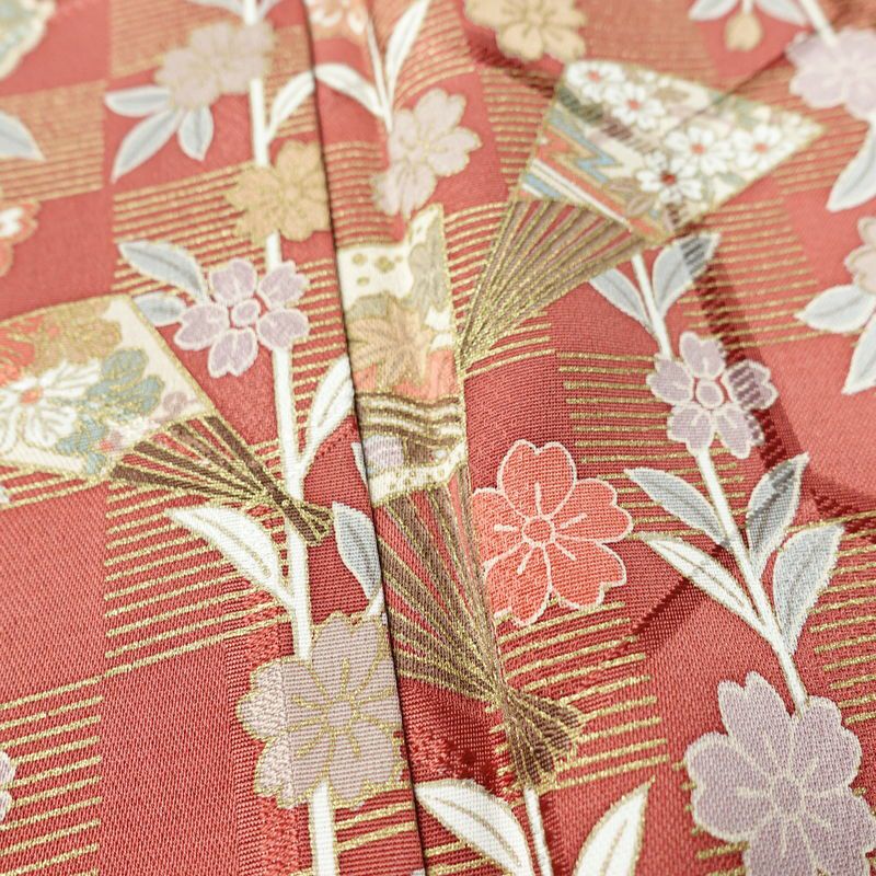 付け下げ 付下小紋 美品 正絹 古典柄 袷仕立て 身丈164.5cm 裄丈66cm 箔 金彩 フォーマル 着物 柄八掛 多色使い_画像10