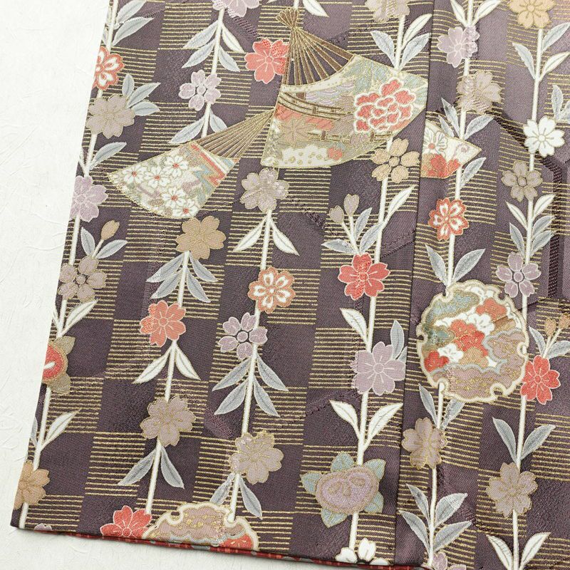 付け下げ 付下小紋 美品 正絹 古典柄 袷仕立て 身丈164.5cm 裄丈66cm 箔 金彩 フォーマル 着物 柄八掛 多色使い_画像13