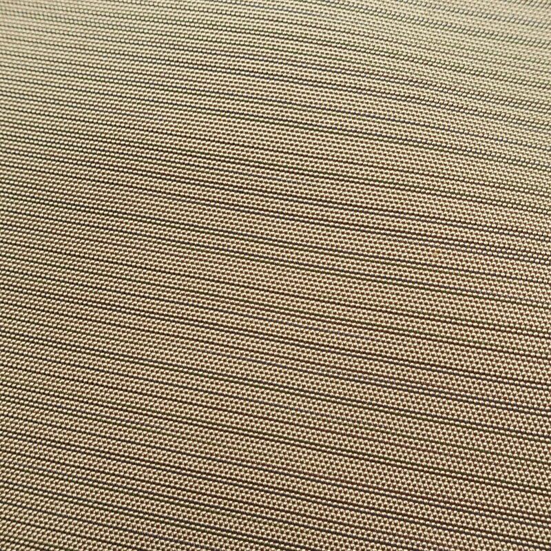 名古屋帯 全通柄 正絹 縞柄・線柄 松葉仕立て 帯 ベージュ_画像3