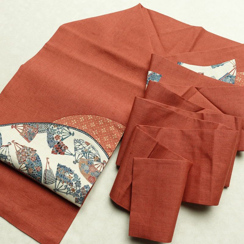 名古屋帯 太鼓柄 正絹 古典柄 名古屋仕立て 刺繍 帯 紬地 扇子 ピンク_画像19