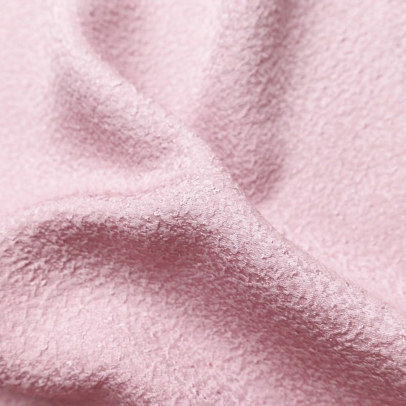 色無地 良品 しつけ糸付き 一つ紋付き 正絹 無地 袷仕立て 身丈155.5cm 裄丈66cm フォーマル 着物 入学式 卒業式 お茶会 ピンク_画像21