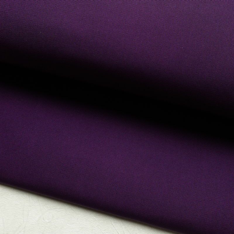 名古屋帯 太鼓柄 正絹 花柄 名古屋仕立て 箔 帯 紫・藤色_画像8