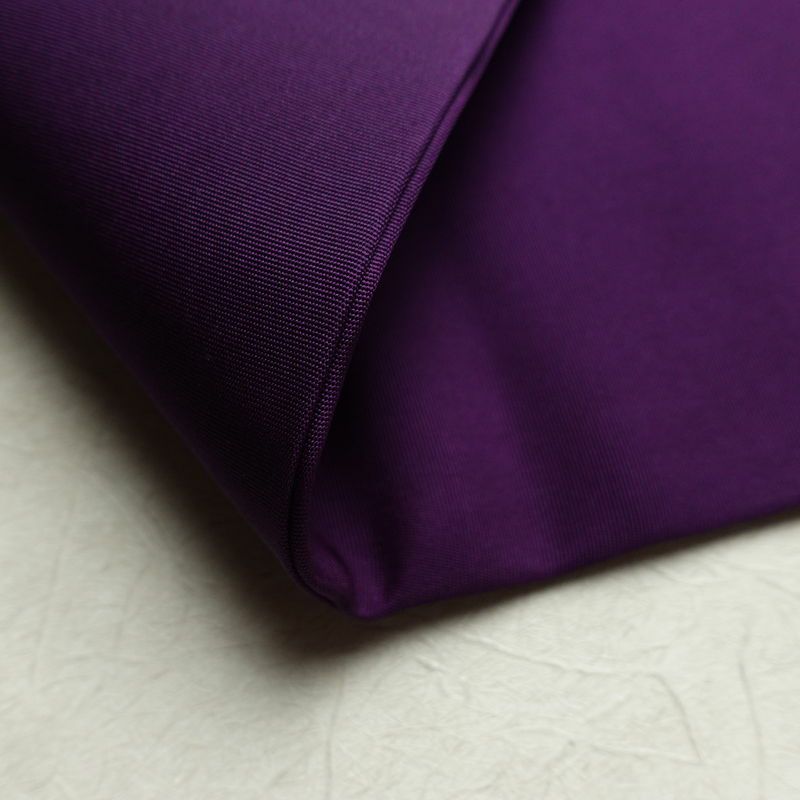 名古屋帯 太鼓柄 正絹 花柄 名古屋仕立て 箔 帯 紫・藤色_画像11