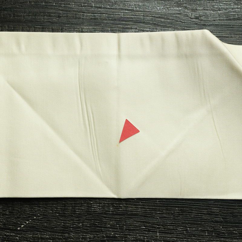 名古屋帯 六通柄 正絹 古典柄 名古屋仕立て 箔 帯 白_画像15