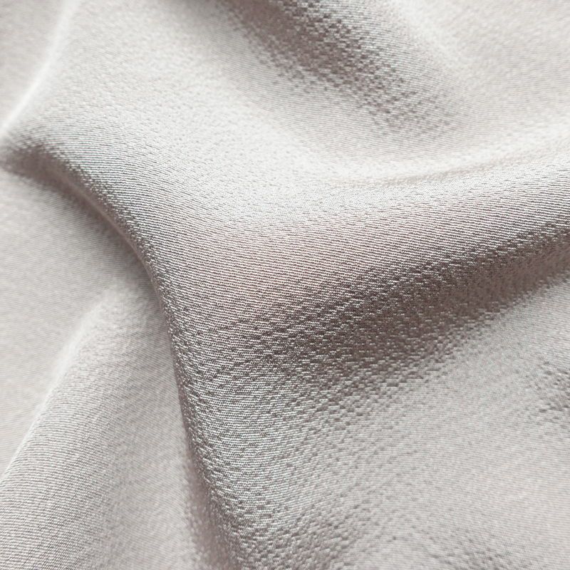 単衣 付下 良品 スワトウ刺繍 縮緬 正絹 風景柄 単衣仕立て 身丈169cm 裄丈68.5cm 刺繍 フォーマル 着物 付け下げ 紫・藤色_画像21