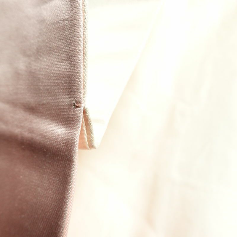 名古屋帯 太鼓柄 正絹 古典柄 名古屋仕立て 箔 帯 ピンク_画像20