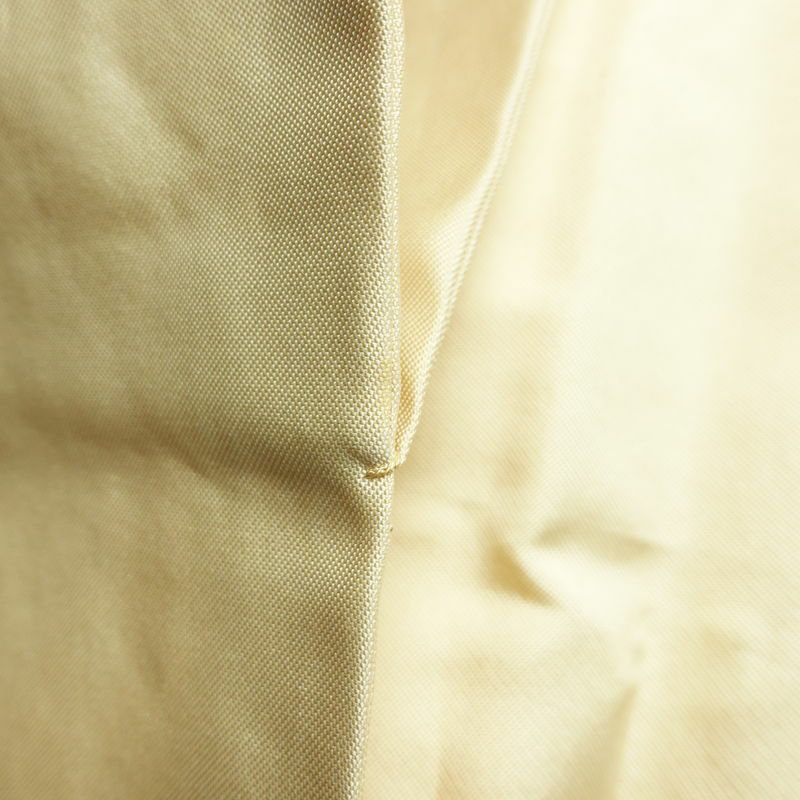 名古屋帯 太鼓柄 正絹 幾何学柄・抽象柄 名古屋仕立て 箔 帯 クリーム_画像20