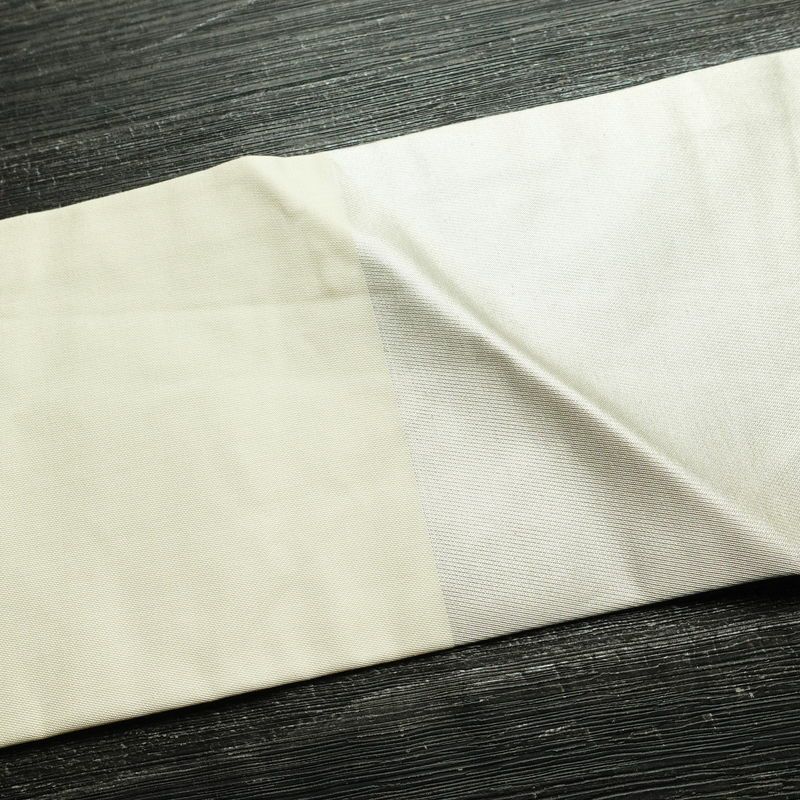 名古屋帯 太鼓柄 金駒刺繍 正絹 亀甲柄 名古屋仕立て 刺繍 金糸 帯 金・銀_画像15