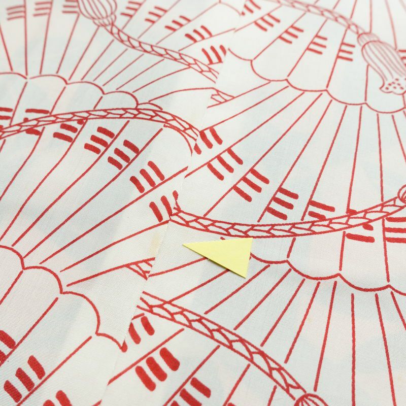 道行コート 良品 浜ちりめん 縮緬 正絹 木の葉・植物柄 袷仕立て 身丈85.5cm 裄丈66cm ピンク_画像10