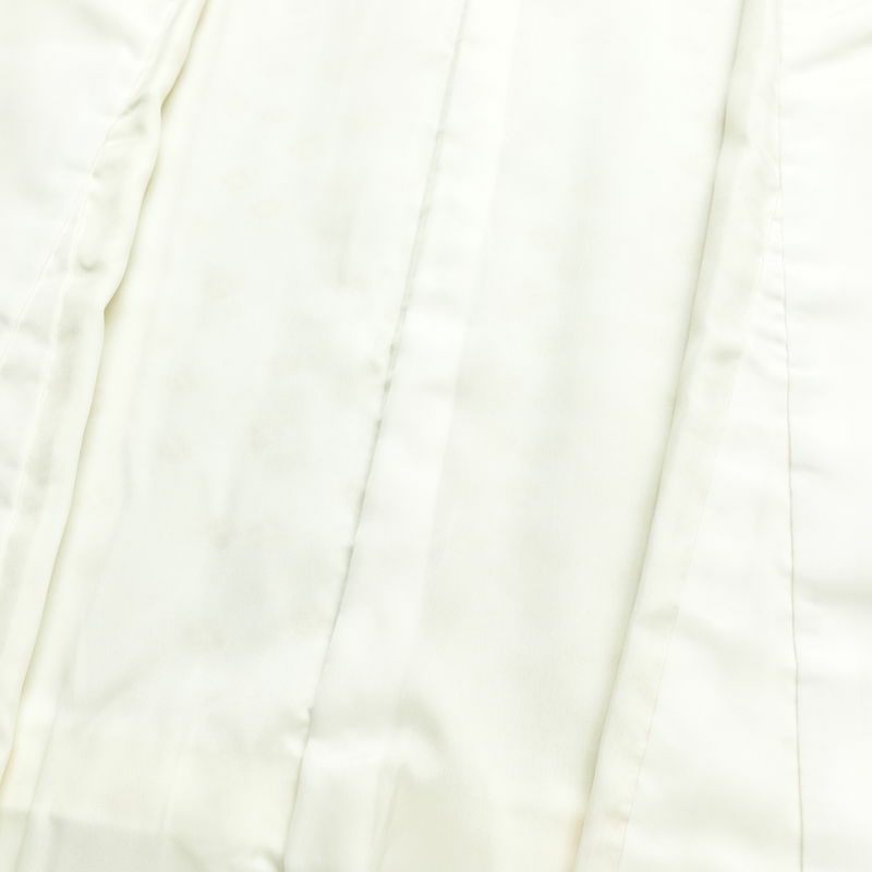 小紋 良品 総柄 ポリエステル 古典柄 袷仕立て 身丈159cm 裄丈63cm リサイクル着物 着物 カジュアル クリーム_画像19