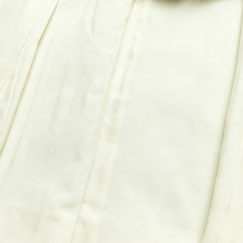 付け下げ 落款入り しつけ糸付き 正絹 花柄 袷仕立て 身丈159.5cm 裄丈67cm リサイクル着物 着物 手描き フォーマル 上品 白_画像19