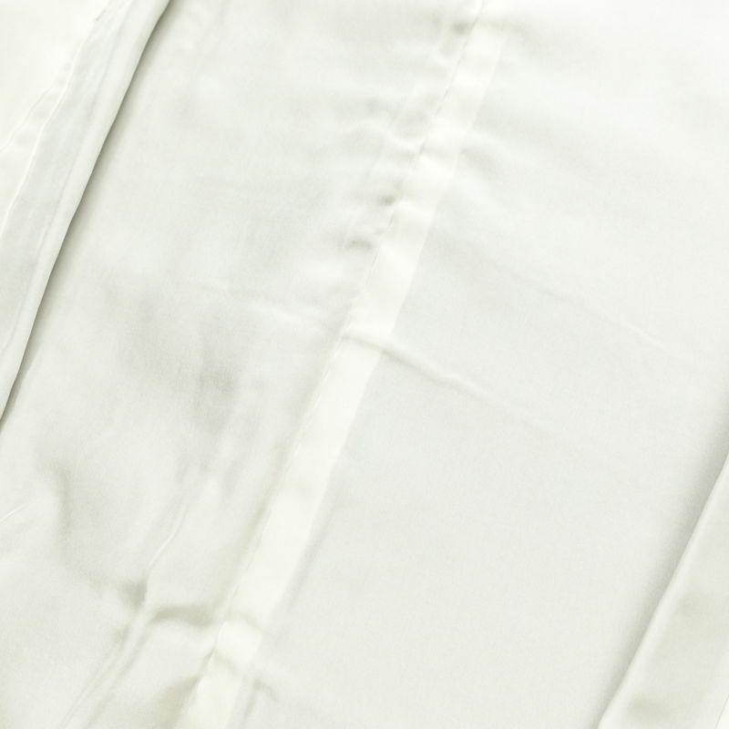 付け下げ 良品 縮緬 正絹 小紋柄 幾何学柄・抽象柄 袷仕立て 身丈162cm 裄丈67cm リサイクル着物 着物 洒落 茶_画像19