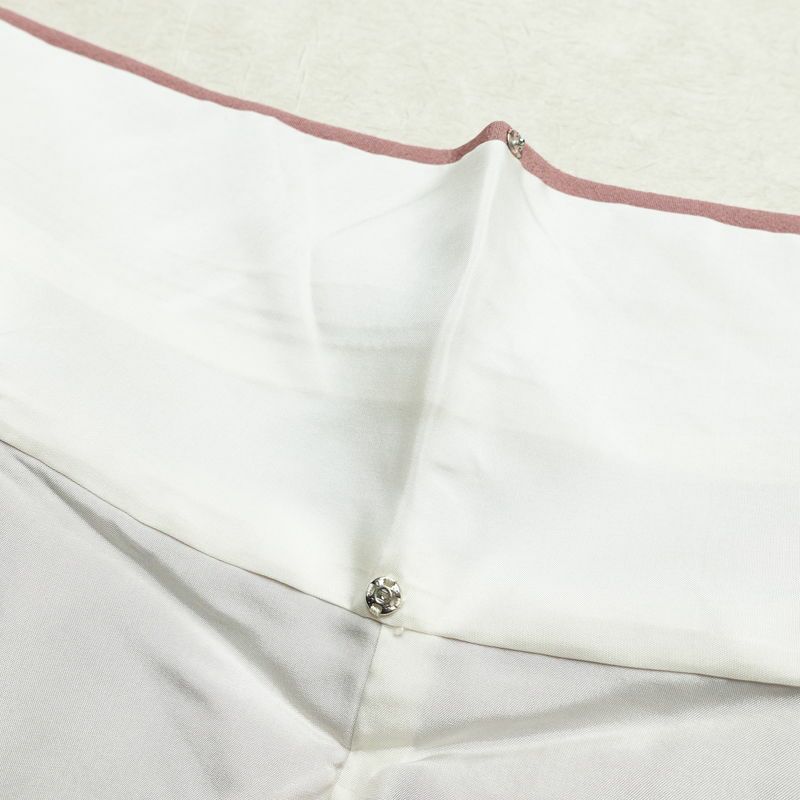 訪問着 美品 落款入り しつけ糸付き 友禅 縮緬 一つ紋付き 正絹 人物・動物柄 袷仕立て 身丈158.5cm 裄丈66.5cm リサイクル着物 着物 作家物 手描き 入学式 卒業式 七五三 お宮参り フォーマル モダン 上品 ピンク_画像21