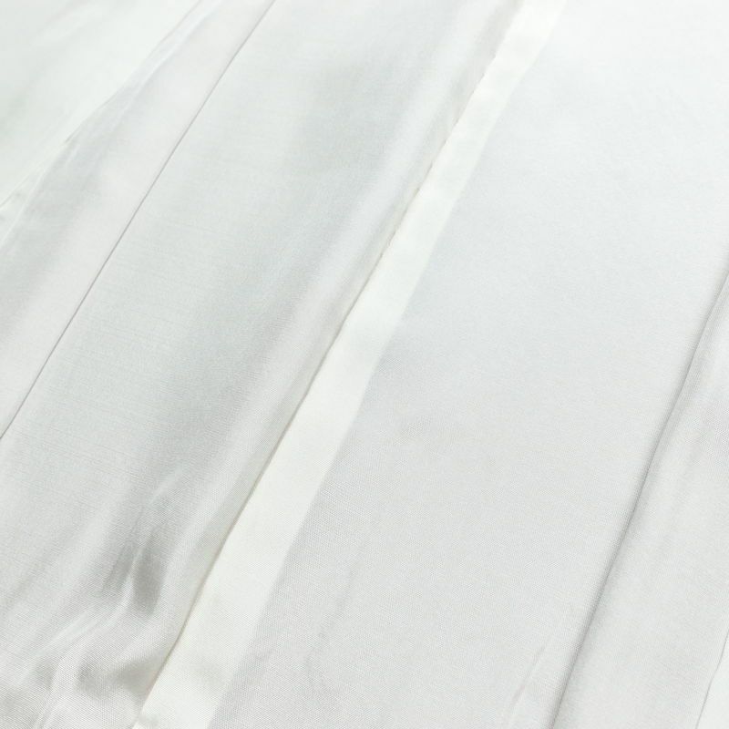 訪問着 美品 しつけ糸付き 縮緬 一つ紋付き 正絹 風景柄 袷仕立て 身丈164cm 裄丈67cm リサイクル着物 着物 共八掛 入学式 卒業式 七五三 お宮参り フォーマル 上品 紅葉 松 桜 紫・藤色_画像19