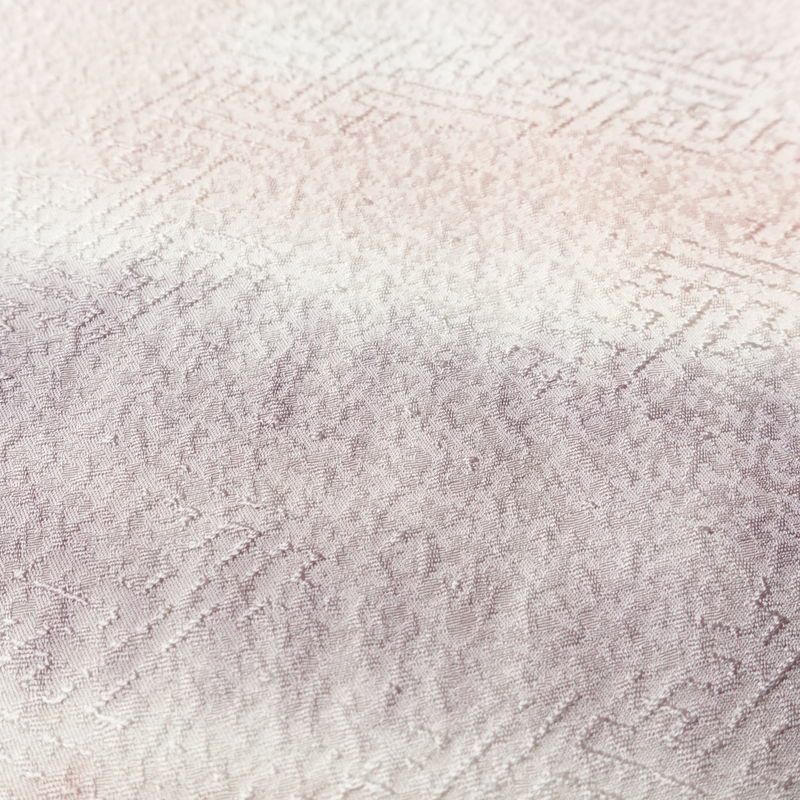 付け下げ 一つ紋付き 正絹 その他の柄 袷仕立て 身丈161.5cm 裄丈65cm リサイクル着物 着物 入学式 卒業式 七五三 お宮参り フォーマル シンプル 上品 ピンク_画像8