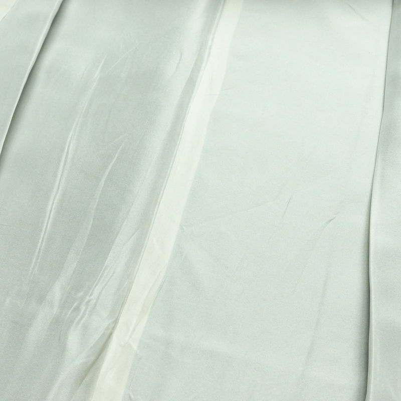 大島紬 証紙なし 正絹 木の葉・植物柄 袷仕立て 身丈161cm 裄丈67cm リサイクル着物 着物 青・紺_画像20