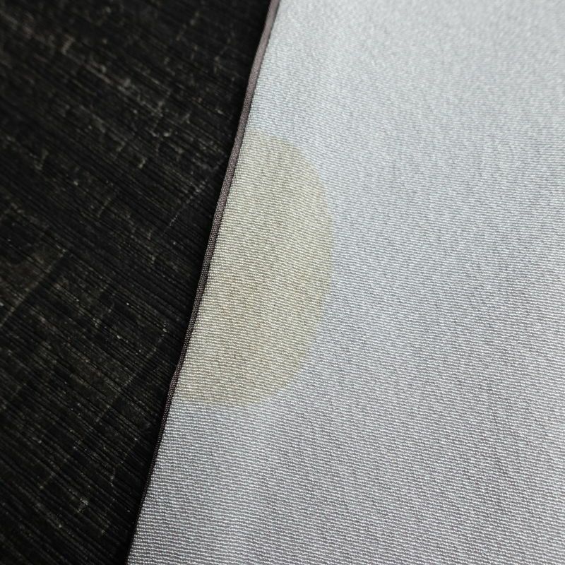 付け下げ 縮緬 正絹 古典柄 袷仕立て 身丈149cm 裄丈63cm リサイクル着物 着物 入学式 卒業式 七五三 お宮参り フォーマル シンプル 上品 グレー_画像15