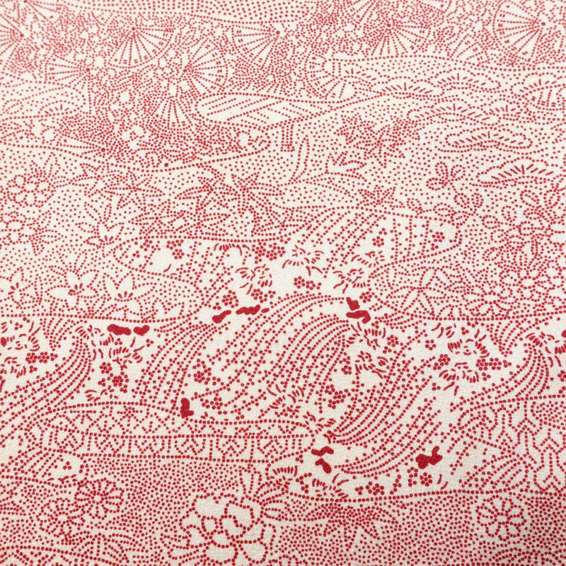 付け下げ 総柄 正絹 古典柄 袷仕立て 身丈159.5cm 裄丈62.5cm リサイクル着物 着物 ピンク_画像7