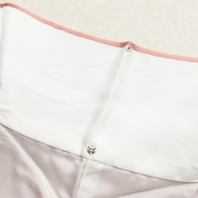 訪問着 良品 正絹 花柄 袷仕立て 身丈158.5cm 裄丈66.5cm リサイクル着物 着物 箔 金彩 入学式 結婚式 七五三 お宮参り フォーマル 華やか 四季花 ピンク_画像21