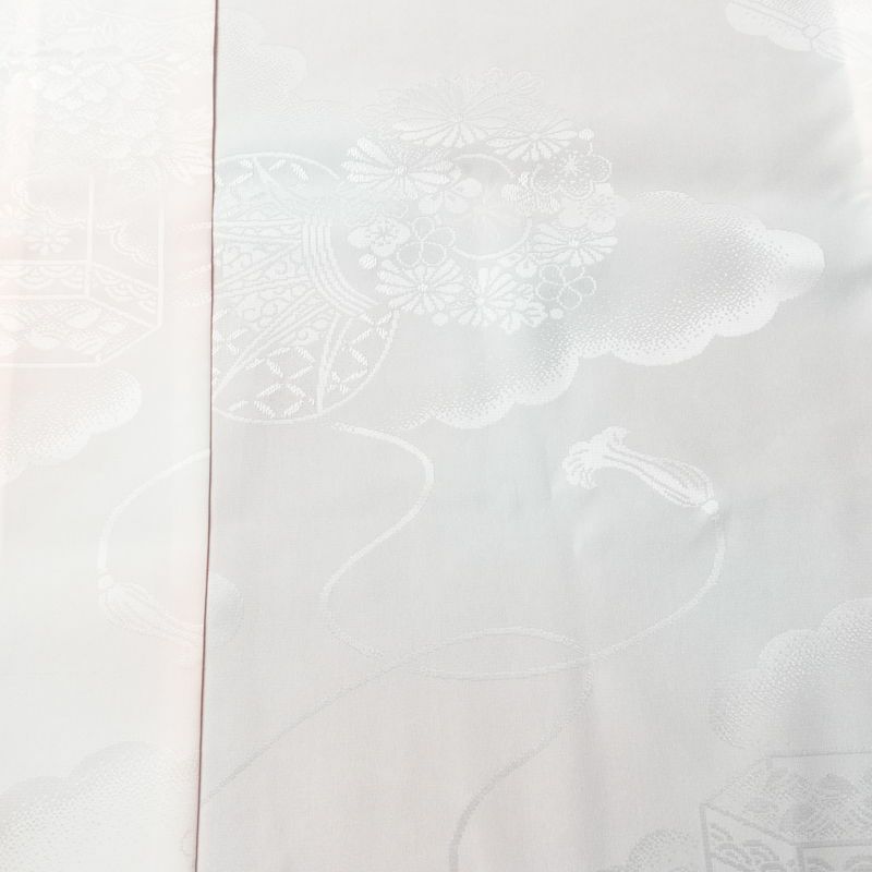 長襦袢 振袖用 ポリエステル 古典柄 袖無双・胴抜き 身丈131.5cm 裄丈67.5cm 成人式 二十歳 二十歳の集い フォーマル ピンク_画像6