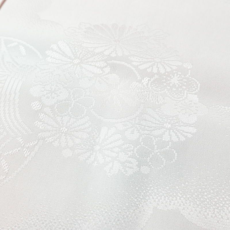 長襦袢 振袖用 ポリエステル 古典柄 袖無双・胴抜き 身丈131.5cm 裄丈67.5cm 成人式 二十歳 二十歳の集い フォーマル ピンク_画像7