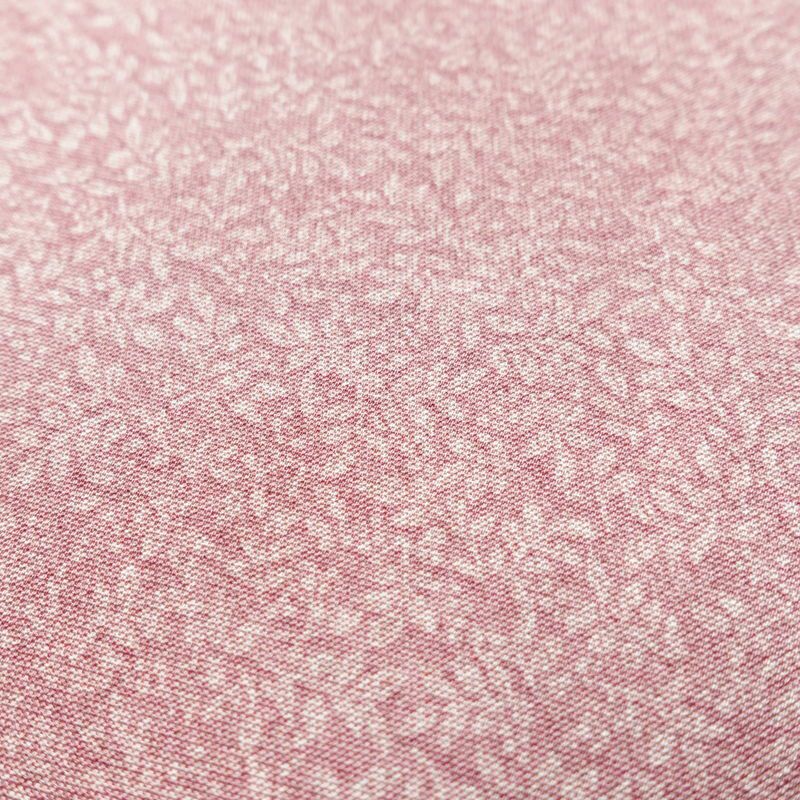 小紋 美品 総柄 正絹 木の葉・植物柄 袷仕立て 身丈160cm 裄丈62.5cm 着物 くすみピンク 普段着 街着 リサイクル着物 ぼかし ピンク_画像8