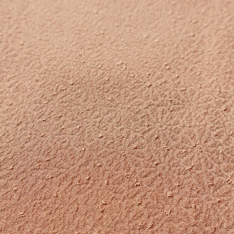 色無地 良品 堅牢染 一つ紋付き 丹後ちりめん 正絹 八丁撚糸 華くらべ 花柄 袷仕立て 身丈161.5cm 裄丈64cm フォーマル 着物 お茶会 茶_画像7