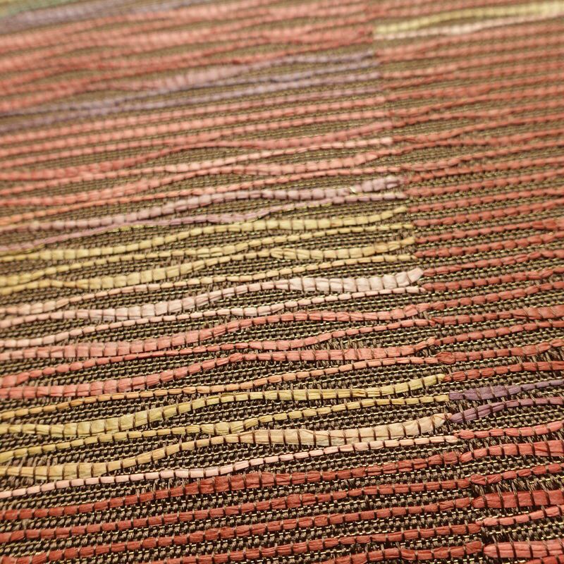 袋帯 六通柄 良品 一般用 正絹 その他の柄 リサイクル帯 帯 モダン 多色使い_画像7