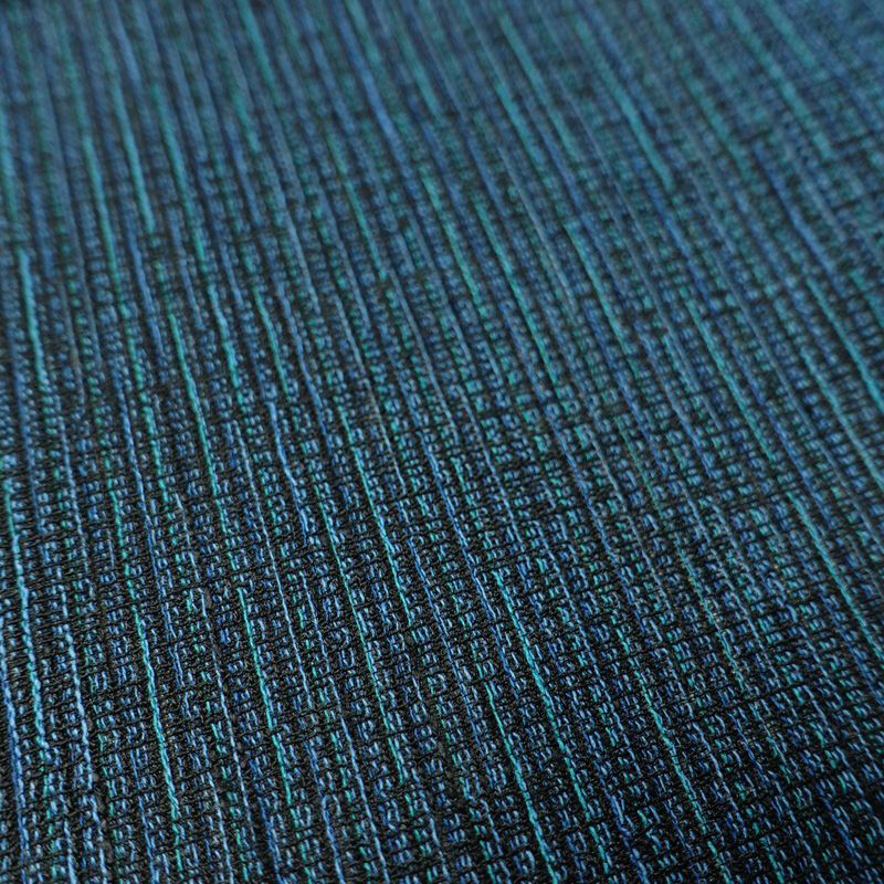 男性用 着物 良品 夏用 しつけ糸付き 混紡 その他の柄 単衣仕立て 身丈140cm 裄丈65cm リサイクル着物 着物 青・紺_画像8