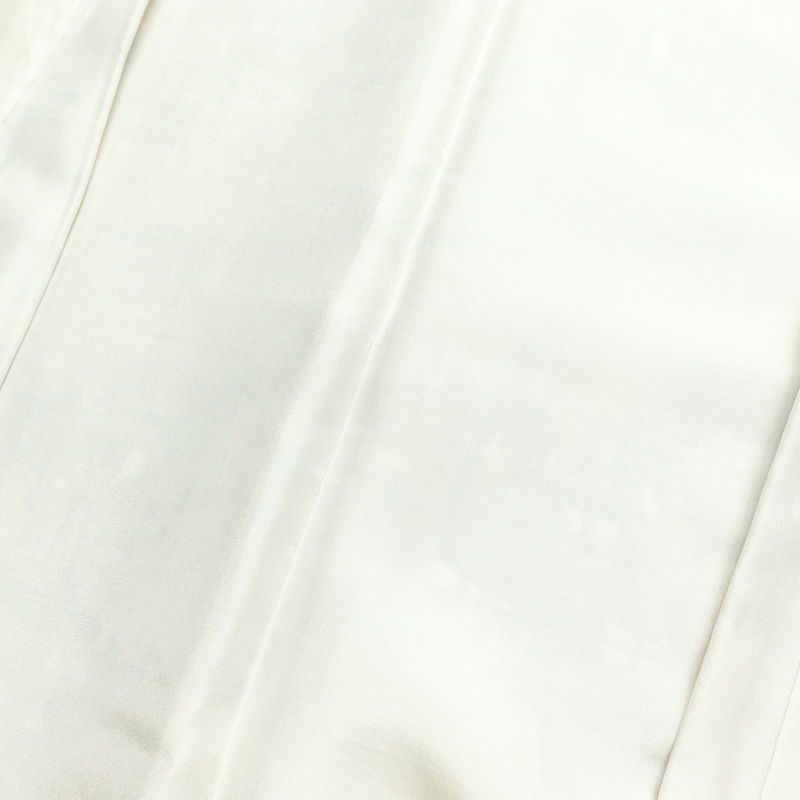 小紋 しつけ糸付き 総柄 正絹 風景柄 袷仕立て 身丈164.5cm 裄丈65cm リサイクル着物 着物 ピンク_画像17