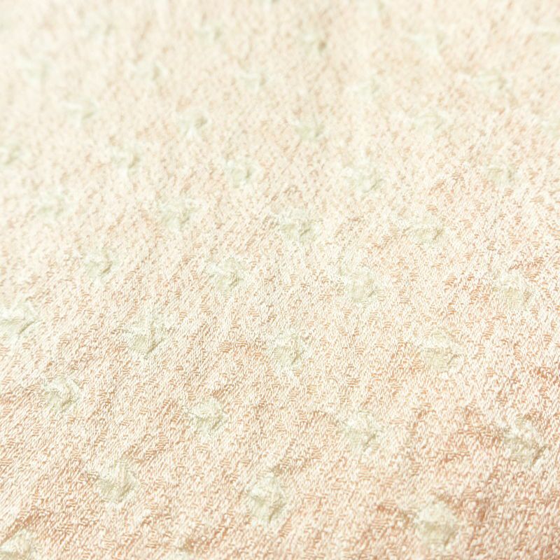 小紋 絞り 正絹 古典柄 袷仕立て 身丈160.5cm 裄丈66cm リサイクル着物 着物 ピンク_画像9