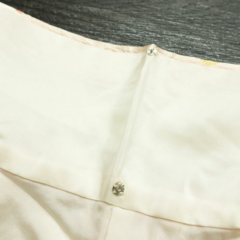 小紋 絞り 正絹 古典柄 袷仕立て 身丈160.5cm 裄丈66cm リサイクル着物 着物 ピンク_画像20