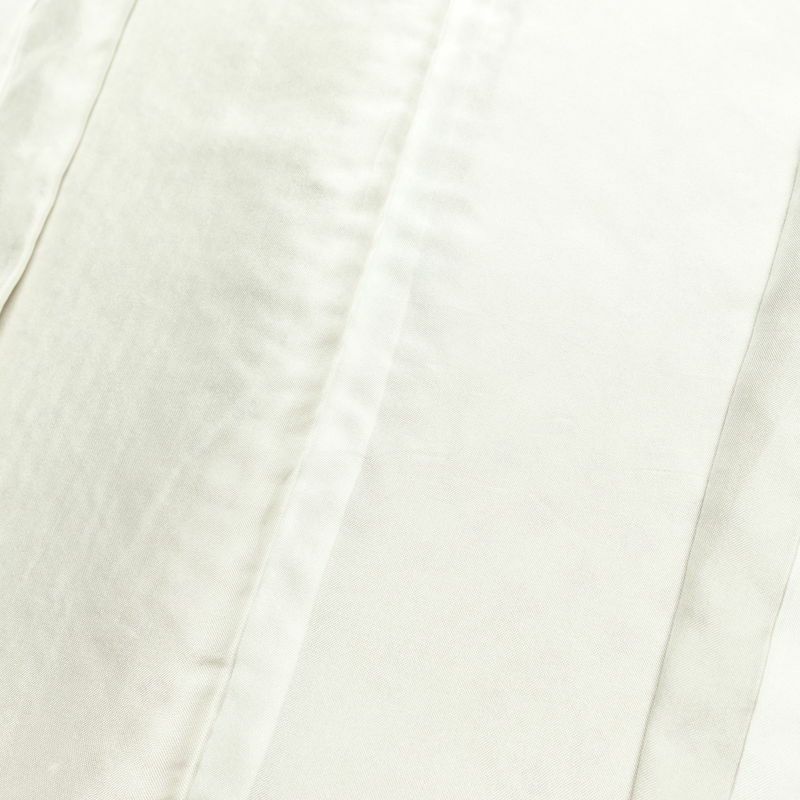 小紋 良品 絞り 正絹 古典柄 袷仕立て 身丈159cm 裄丈66.5cm リサイクル着物 着物 ベージュ_画像18