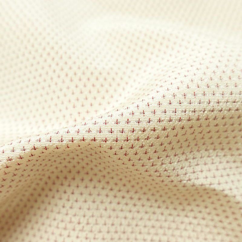 紬 しつけ糸付き 正絹 古典柄 袷仕立て 身丈158.5cm 裄丈65cm リサイクル着物 着物 クリーム_画像21