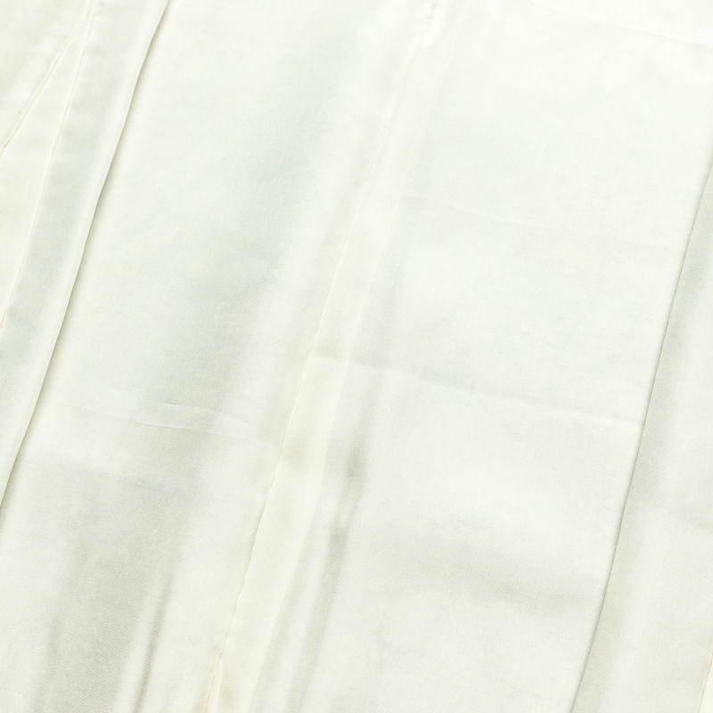 小紋 良品 総柄 正絹 花柄 袷仕立て 身丈158cm 裄丈65cm リサイクル着物 着物 金彩 紫・藤色_画像18