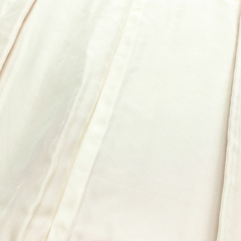 付け下げ 良品 しつけ糸付き 綸子 正絹 古典柄 袷仕立て 身丈161cm 裄丈64.5cm リサイクル着物 着物 入学式 卒業式 七五三 お宮参り フォーマル シンプル 上品 ベージュ_画像16