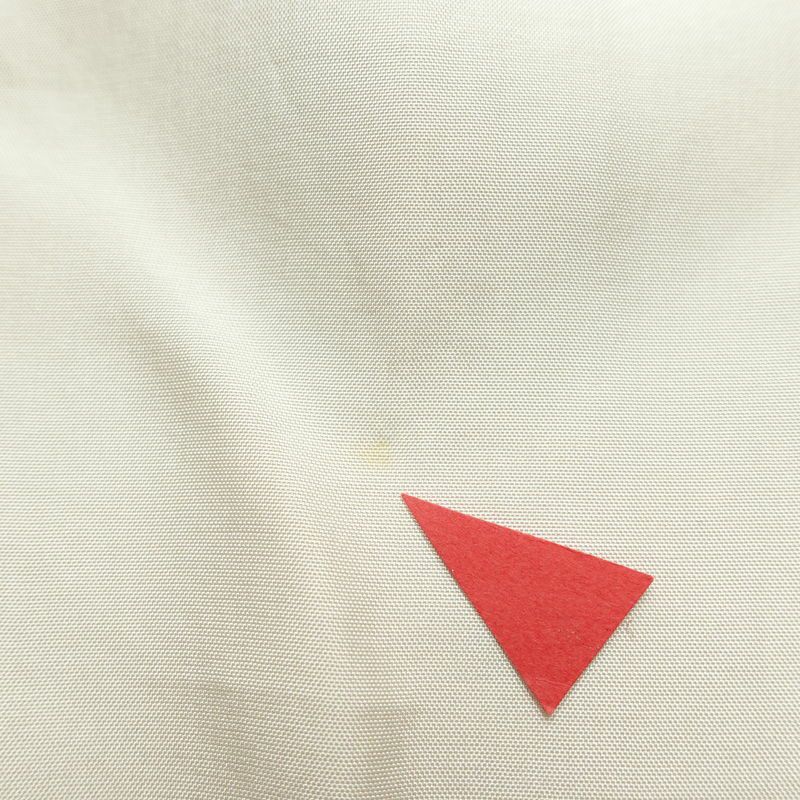 付け下げ 良品 しつけ糸付き 綸子 正絹 古典柄 袷仕立て 身丈161cm 裄丈64.5cm リサイクル着物 着物 入学式 卒業式 七五三 お宮参り フォーマル シンプル 上品 ベージュ_画像20