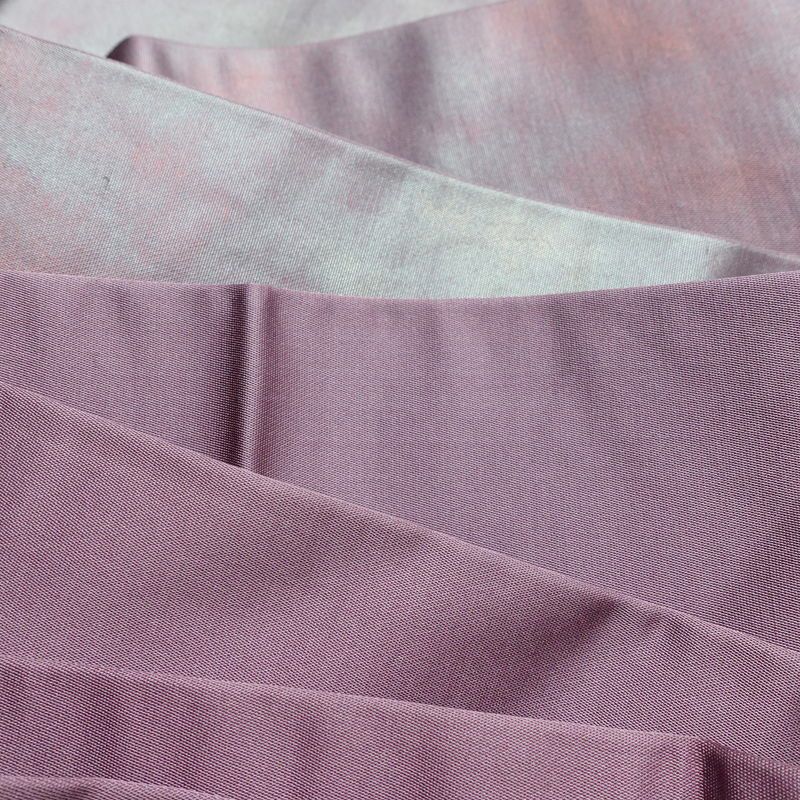 名古屋帯 六通柄 正絹 その他の柄 名古屋仕立て なごや帯 リサイクル帯 帯 刺繍 シンプル おしゃれ 茄子 ポケット付き 紫・藤色_画像17