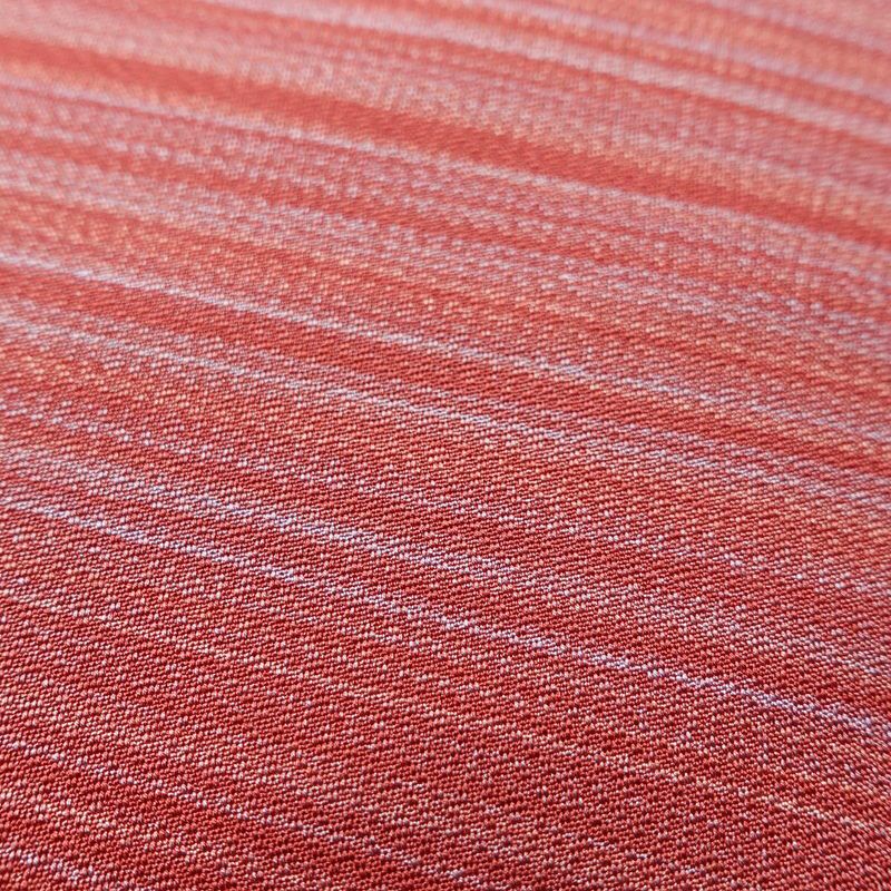 名古屋帯 太鼓柄 良品 正絹 幾何学柄・抽象柄 名古屋仕立て なごや帯 リサイクル帯 帯 ピンク_画像4